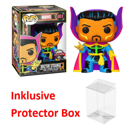 FUNKO POP Marvel #651 Doctor Strange Special Edition NEU + Protector Box