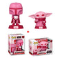 FUNKO POP Star Wars Valentines #493 Grogu and #495 The Mandalorian NEU sealed