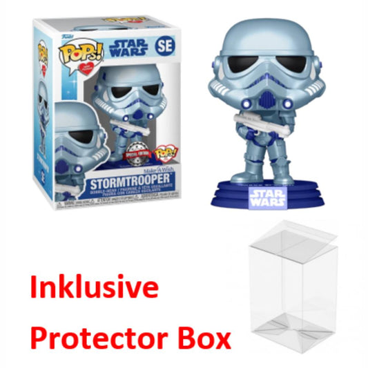FUNKO POP Star Wars #SE Stormtrooper Special Booble-Head Figur NEU + Protector Box