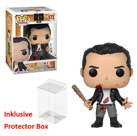 FUNKO POP The Walking Dead #573 Negan Vinyl Figur NEU sealed + Protector Box