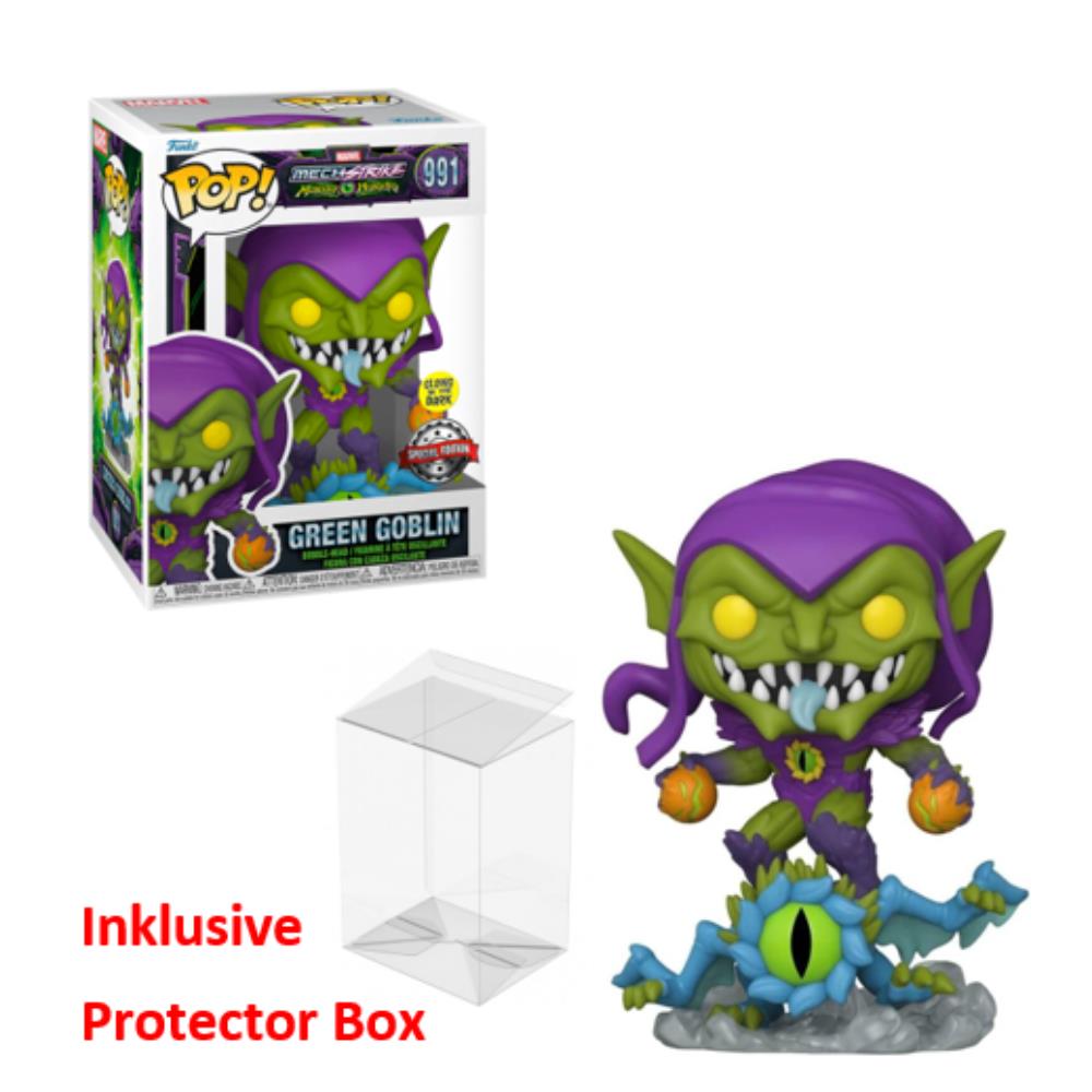 FUNKO POP Marvel #991 Green Goblin Glows Special Figur NEU + Protector Box