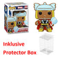 FUNKO POP Marvel #938 Gingerbread Thor Vinyl Figur NEU sealed + Protector Box