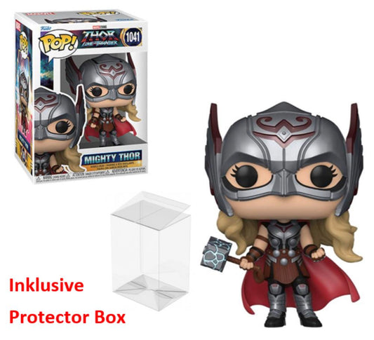 FUNKO POP Marvel #1041 Mighty Thor Bobble-Head Figur NEU sealed + Protector Box