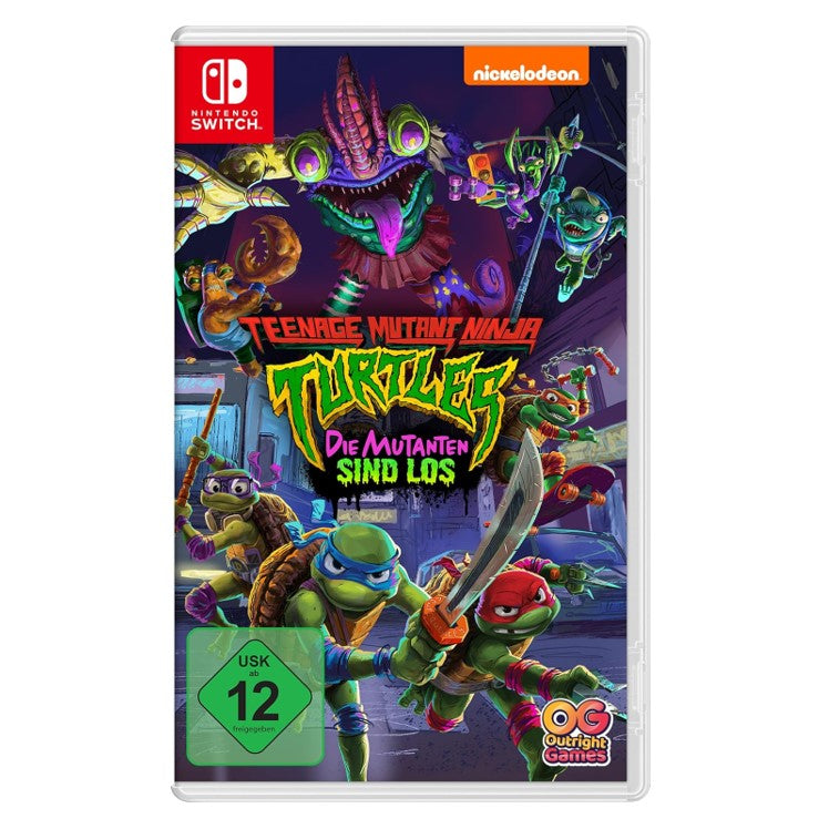 Nintendo Switch Spiel - Teenage Mutant Ninja Turtles TMNT - Die Mutanten sind los - gebraucht