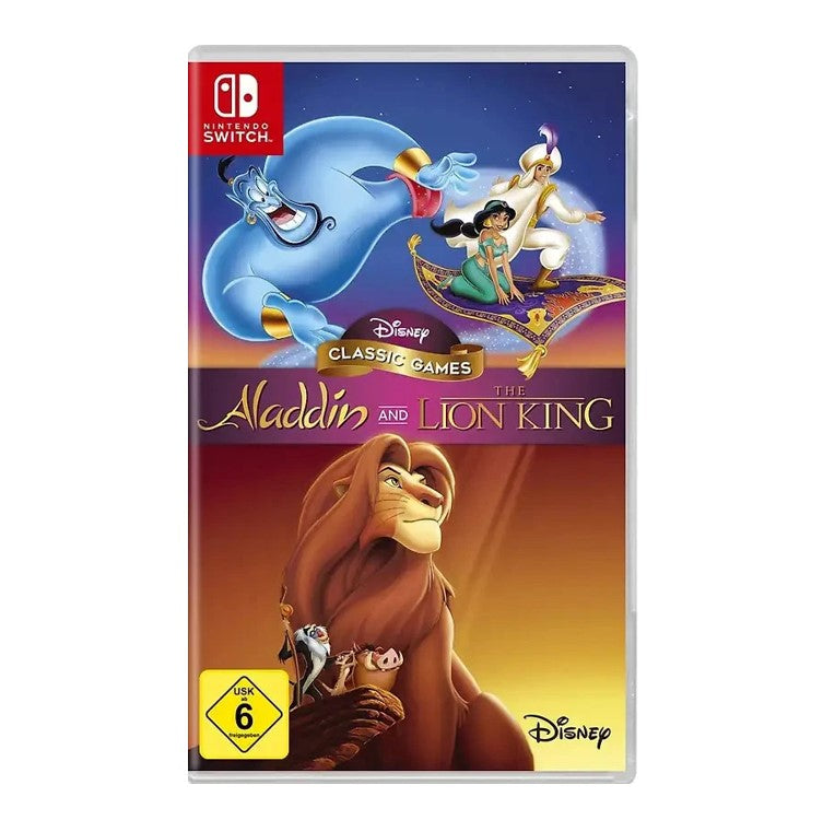 Nintendo Switch Spiel - Disney Classic Games Aladdin & König der Löwen - gebraucht