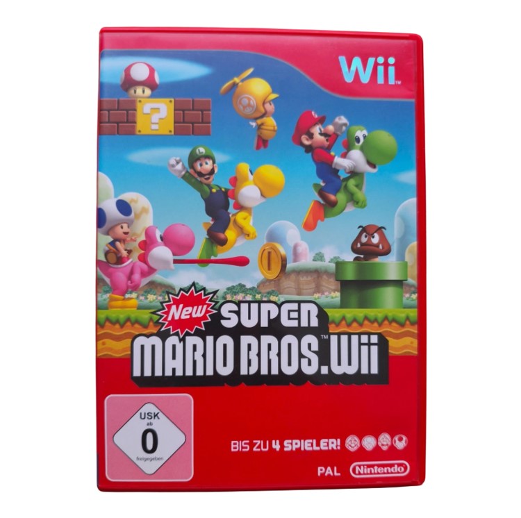 Nintendo Wii Spiel - New Super Mario Bros. - gebraucht