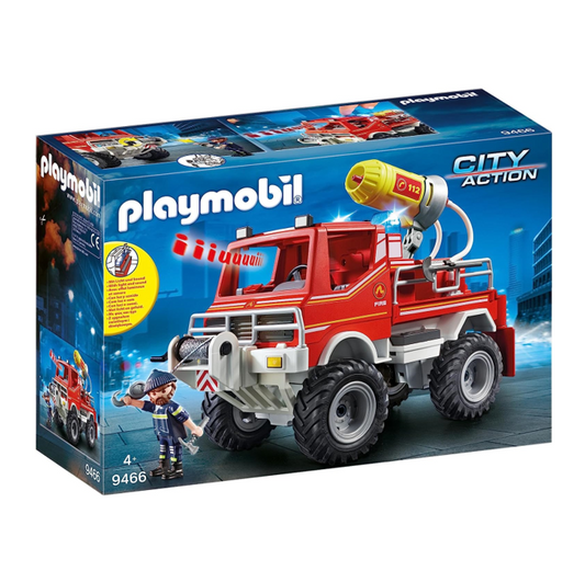 PLAYMOBIL City Action 9466 Feuerwehr-Truck mit Licht- und Soundeffekten NEU & OVP