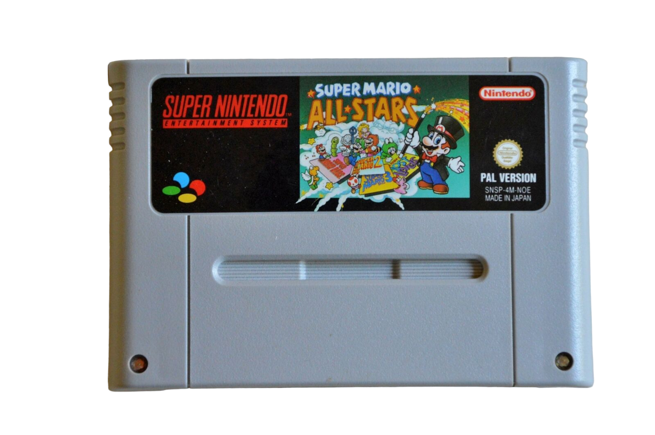 SNES Super Nintendo - Super Mario Allstars - PAL - gebraucht