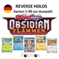 Pokemon Karmesin & Purpur - Obsidian Flammen (Reverse Holo Karten 1-99 - Auswahl)