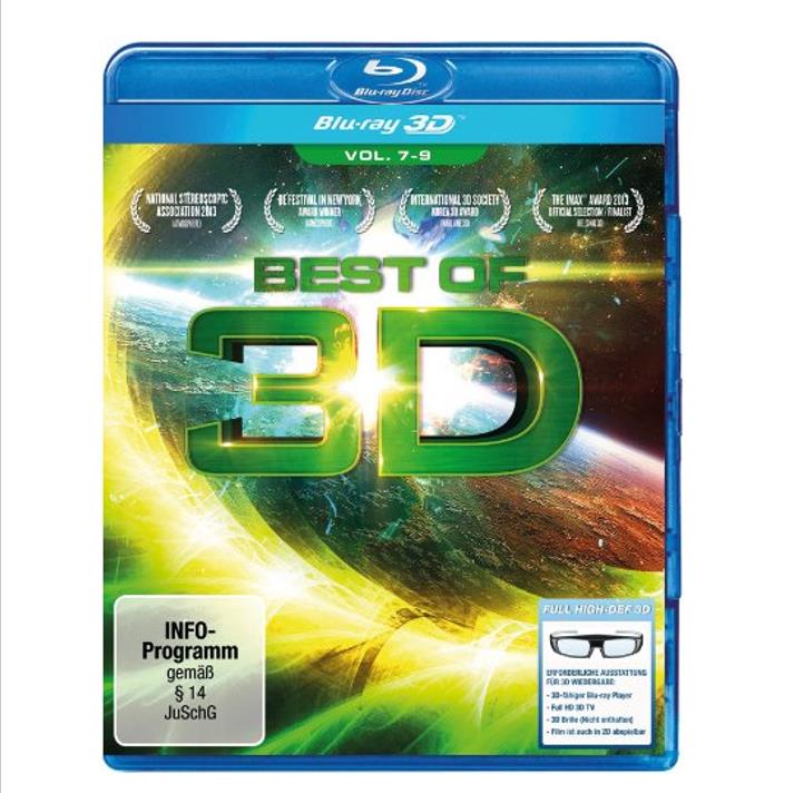 Best of 3D Vol 1-9 - Blu Ray - Zustand NEU sealed OVP