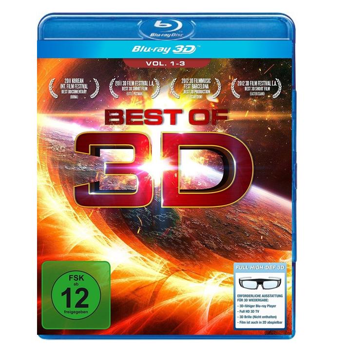 Best of 3D Vol 1-3 - Blu Ray - Zustand NEU sealed OVP