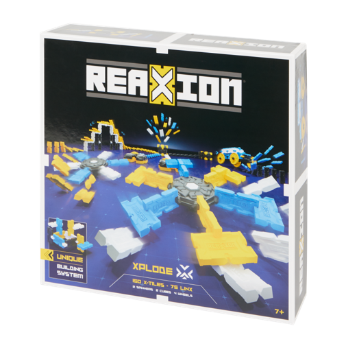 Reaxion Xplode – Abenteuerlicher Actionspaß für Kinder Bauset Domino Spielzeug