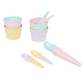 Eisbecher Set - Ice Cream Set - Sommer Kinder Eis