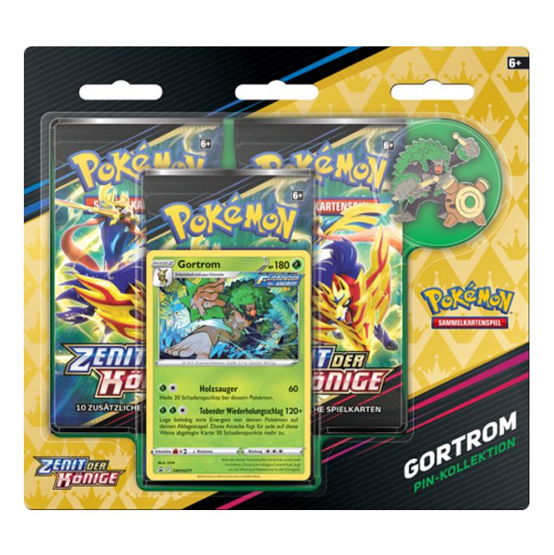 Pokemon Zenit der Könige Pin Kollektion (3 Booster + PromoKarte + Pin) - TCG deutsch