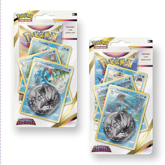 Pokemon Sword & Shield 10 Astral Radiance Premium Checklane Blister EN NEU sealed