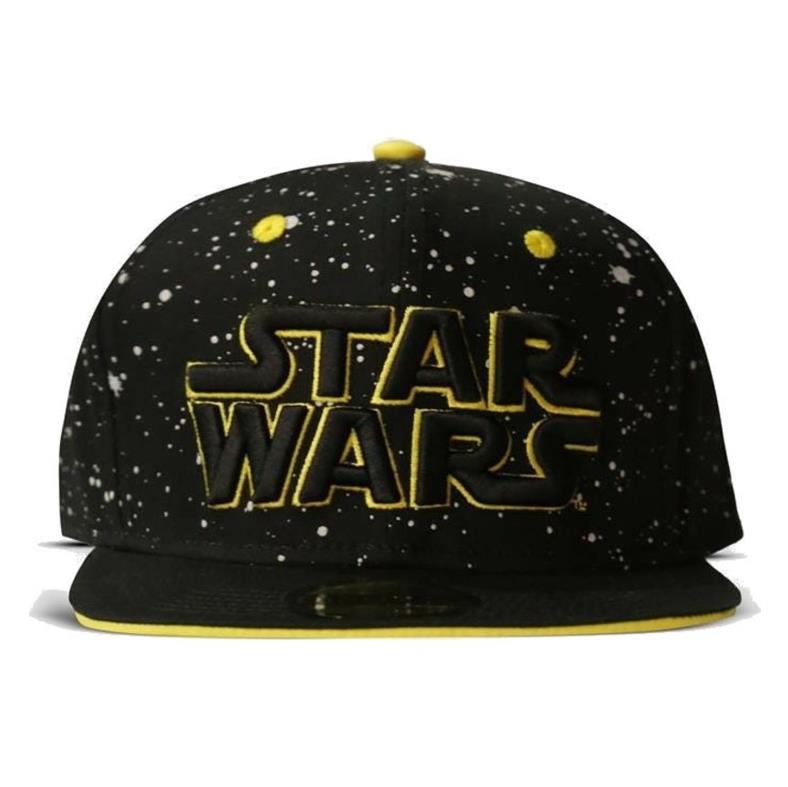 Star Wars: Galaxy Logo - Snapback Cap Mütze Basecap - verstellbar