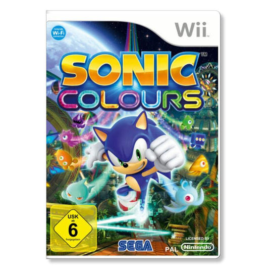 Nintendo Wii - Sonic Colours - gebraucht