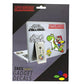 Super Nintendo Tech Stickers Gadget (24 Aufkleber)