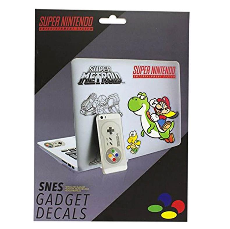 Super Nintendo Tech Stickers Gadget (24 Aufkleber) – Pokéton