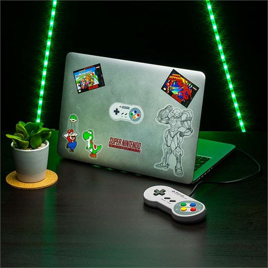 Super Nintendo Tech Stickers Gadget (24 Aufkleber) – Pokéton