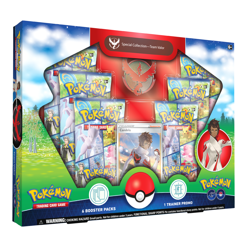 Pokemon Go Special Collection Team Mystic /Instinct / Valor - TCG EN