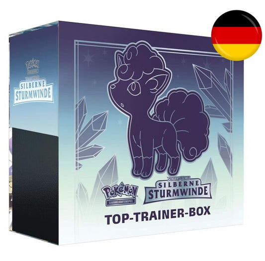 Pokemon SWSH12 Silberne Sturmwinde Top Trainer Box - TCG DE