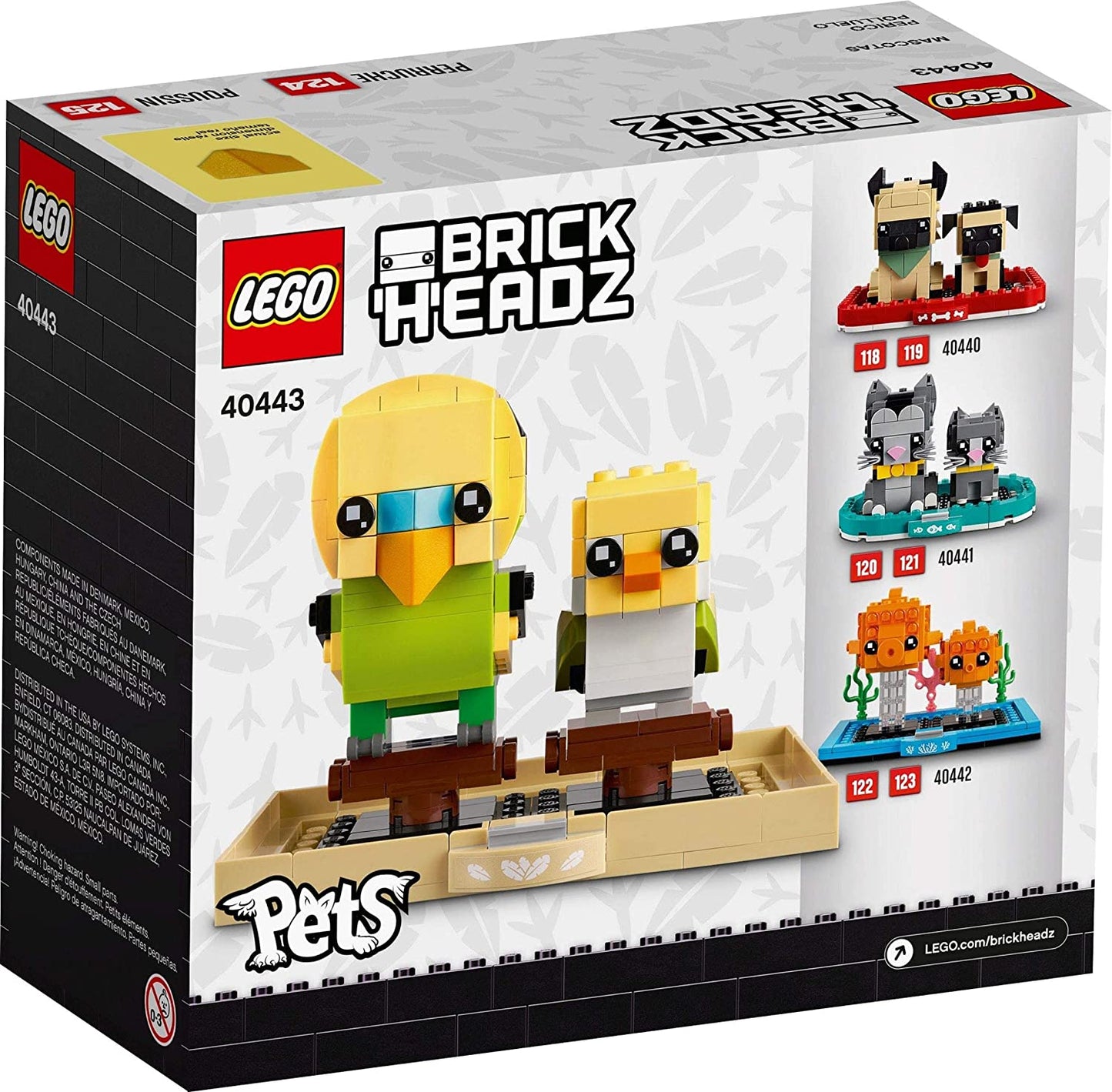 LEGO 40443 Wellensittich - Brickheadz - NEU in OVP