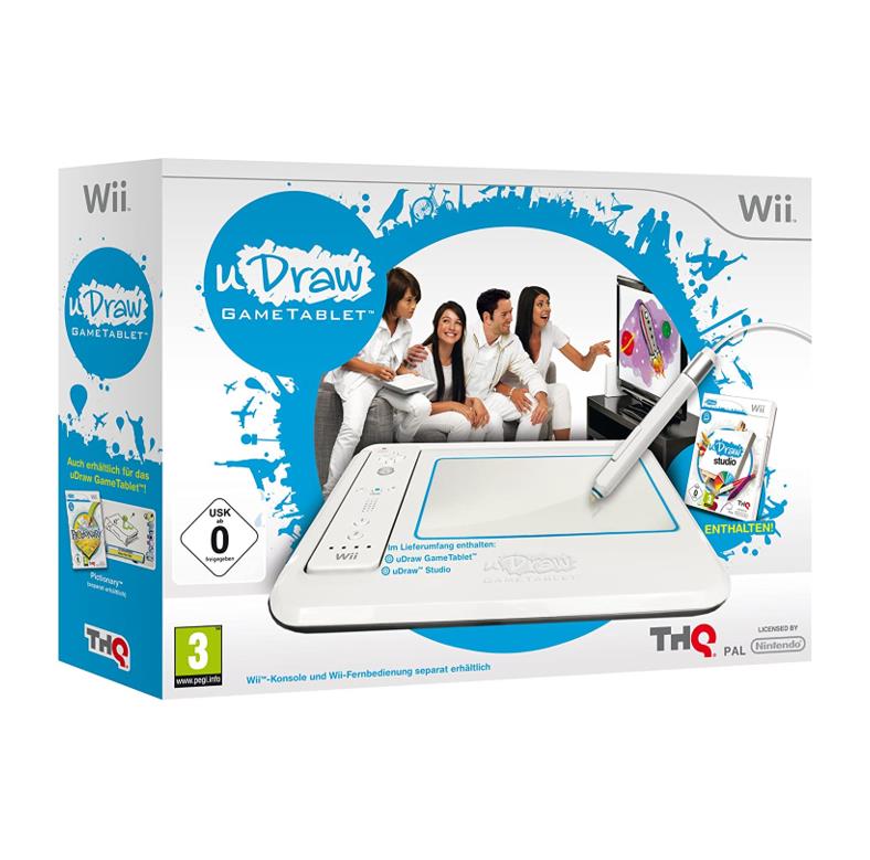 Nintendo Wii - uDraw Gametablet + uDraw Studio Spiel (in OVP) - gebraucht
