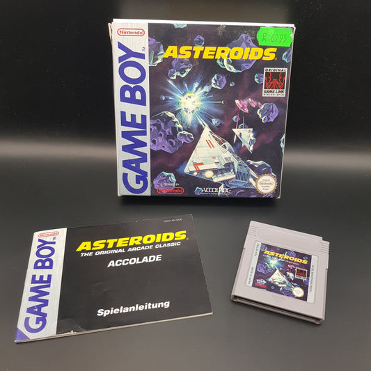 Nintendo Gameboy - Asteroids Spiel + OVP + Anleitung - gebraucht