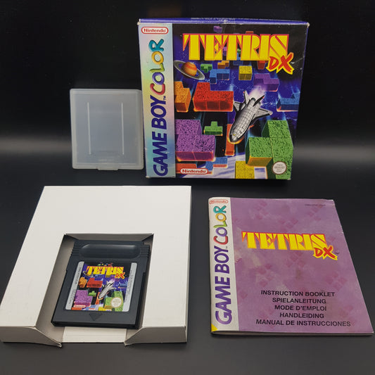 Nintendo Gameboy Color - Tetris DX Spiel + OVP + Anleitung - gebraucht