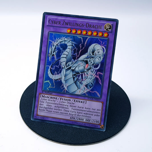 Yu-Gi-Oh Cyber Zwillings-Drache SDCR-DE037 holo