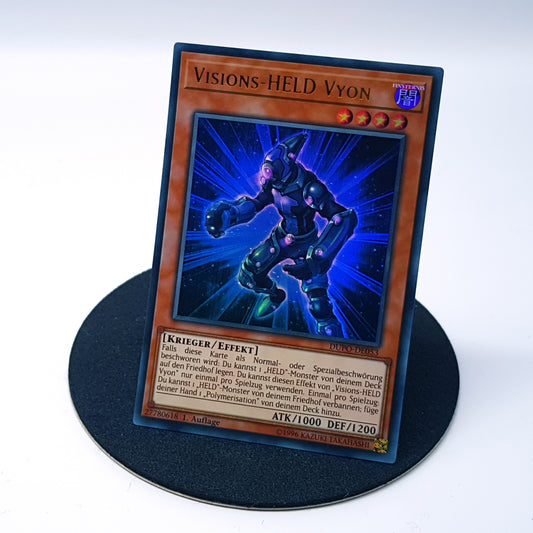 Yu-Gi-Oh Visions-Held Vyon DUPO-DE053 holo 1. Auflage