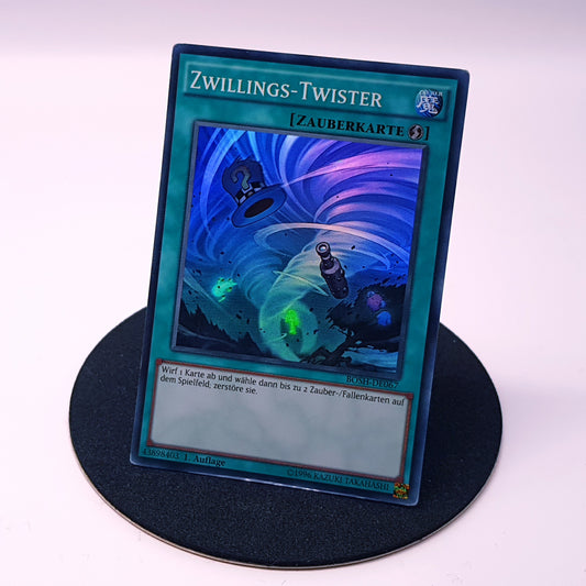 Yu-Gi-Oh Zwillings-Twister BOSH-DO067 holo 1. Auflage