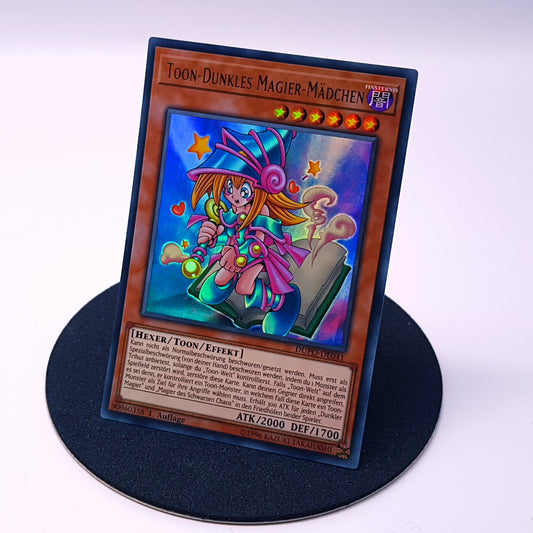 Yu-Gi-Oh Toon Dunkles Magier-Mädchen DUPO-DE041 holo 1. Auflage