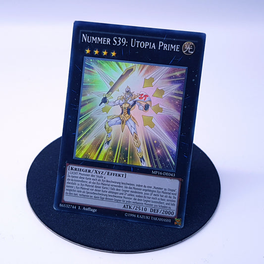 Yu-Gi-Oh Nummer S39: Utopia Prime MP16-DE043 holo 1. Auflage