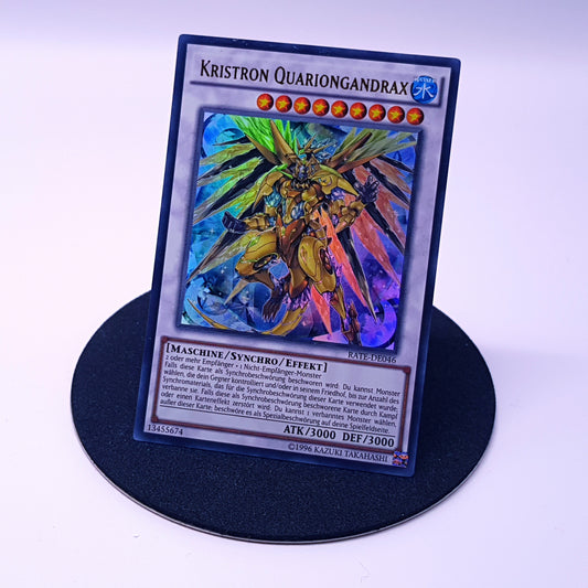 Yu-Gi-Oh Kristron Quariongandrax RATE-DE046 holo