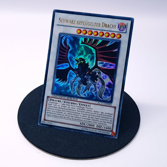 Yu-Gi-Oh Schwarz Geflügelter Drache AC11-DE003 holo limitierte Auflage