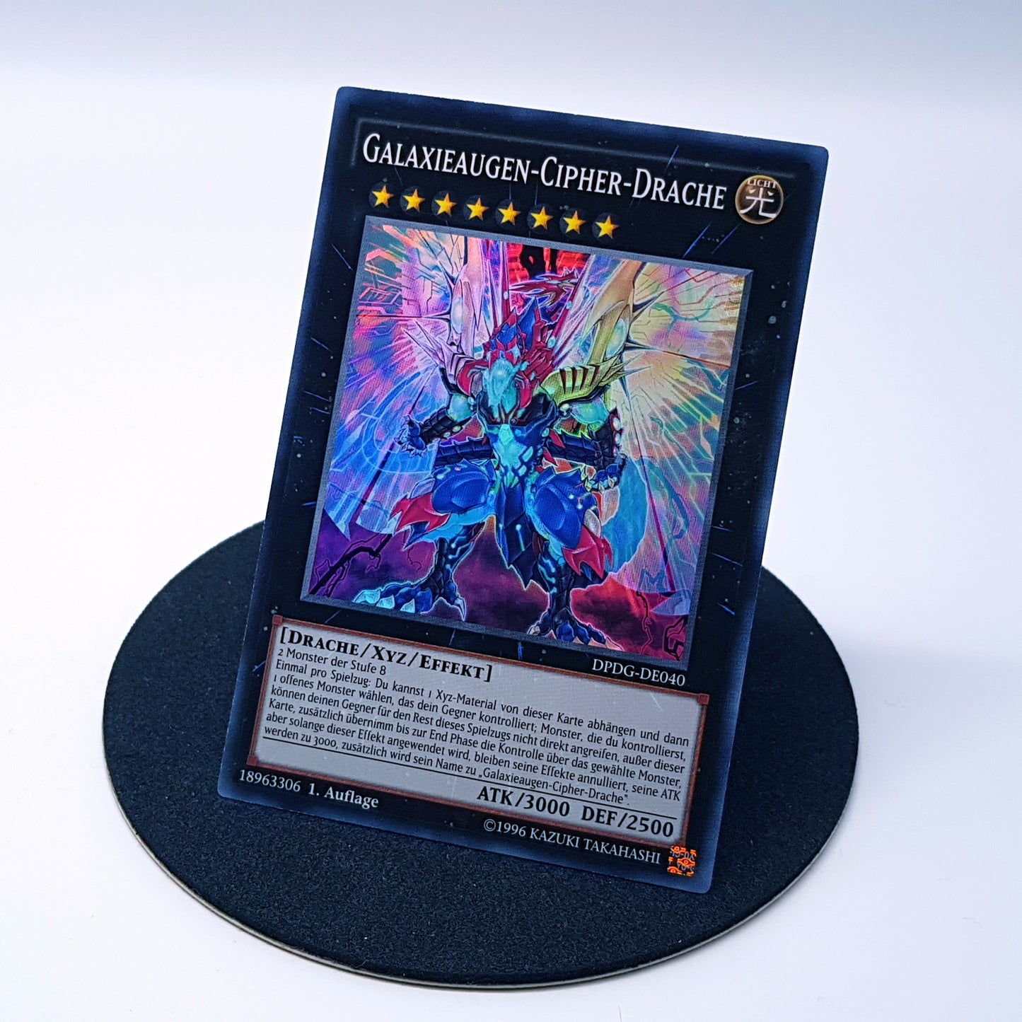 Yu-Gi-Oh Galaxieaugen-Cipher-Drache DPDG-DE040 holo 1. Auflage