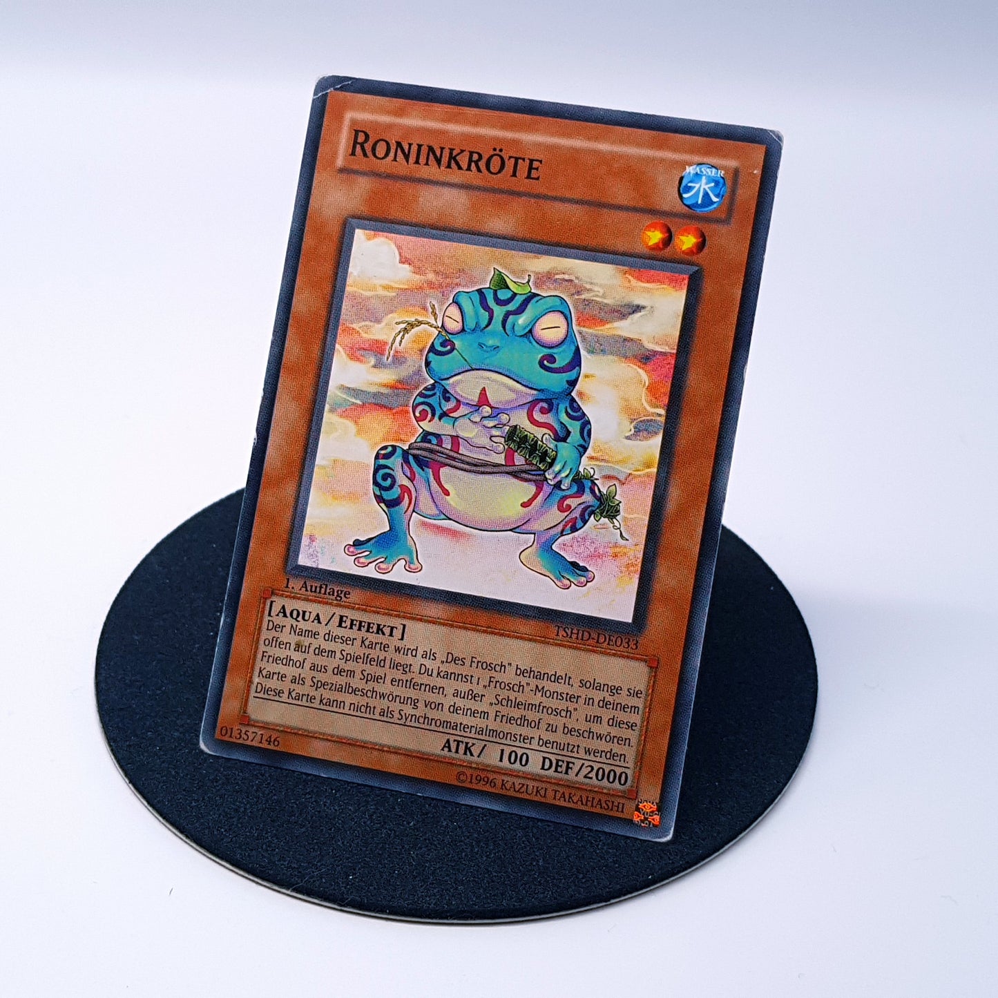 Yu-Gi-Oh Roninkröte TSHD-DE033 holo 1. Auflage