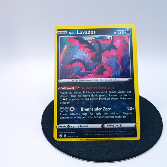 Pokemonkarte - Galar Lavados 093/203 rare holo DE 2021 MINT