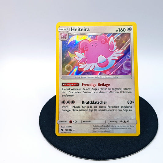 Pokemonkarte - Heiteira 153/214 rare holo DE 2018 MINT