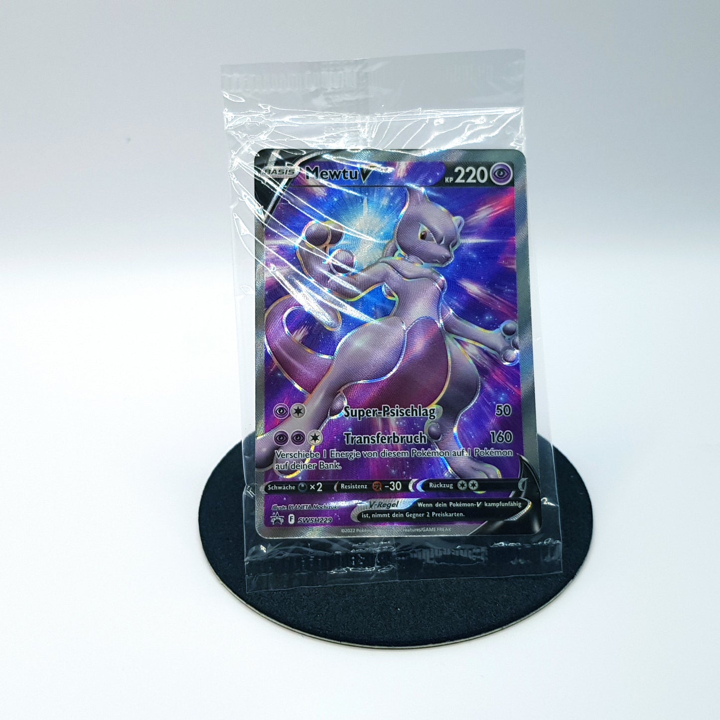 Pokemonkarte - Mewtu SWSH229 rare holo Promo DE 2022 MINT sealed