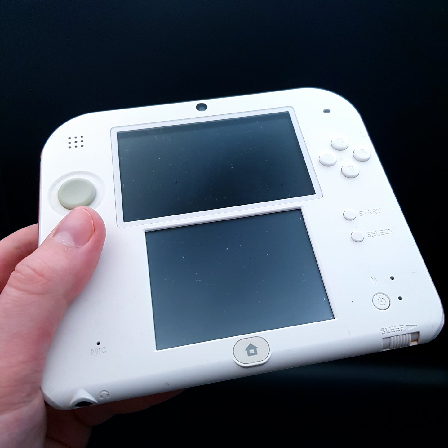 Nintendo 2DS Konsole Handheld - weiß rot - gebraucht