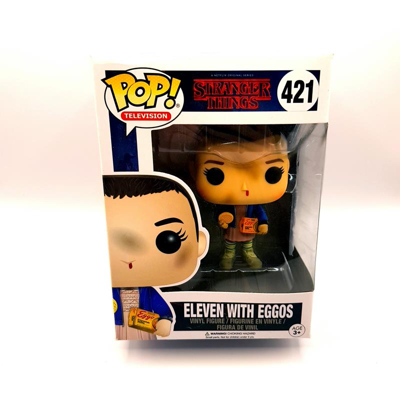 FUNKO POP - Stranger Things #421 Eleven with Eggos Vinyl Figur NEU