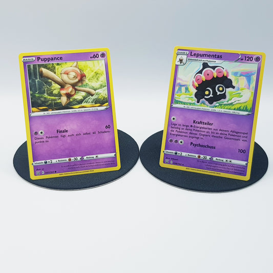 Pokemon Karten Puppance 57/163 & Lepumentas 58/163 Mint DE