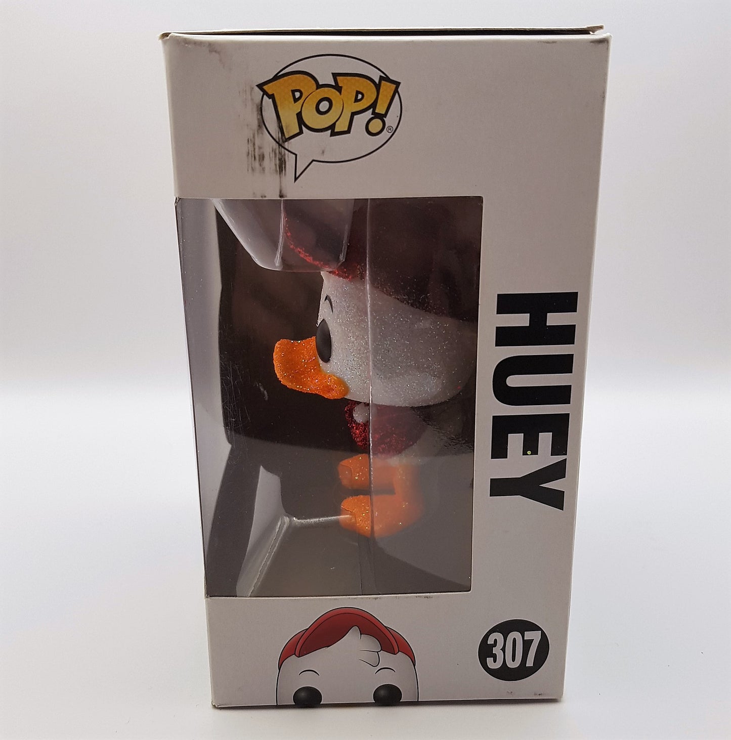 FUNKO POP - Disney Ducktales #307 Huey Diamond Glitter Glitzer Vinyl Figur