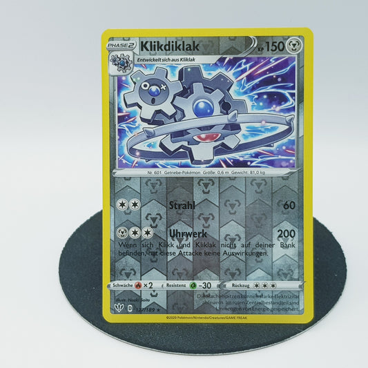 Klikdiklak 127/189 rare holo - Schwert & Schild - Flammende Finsternis 2020 - DE - Pokemon