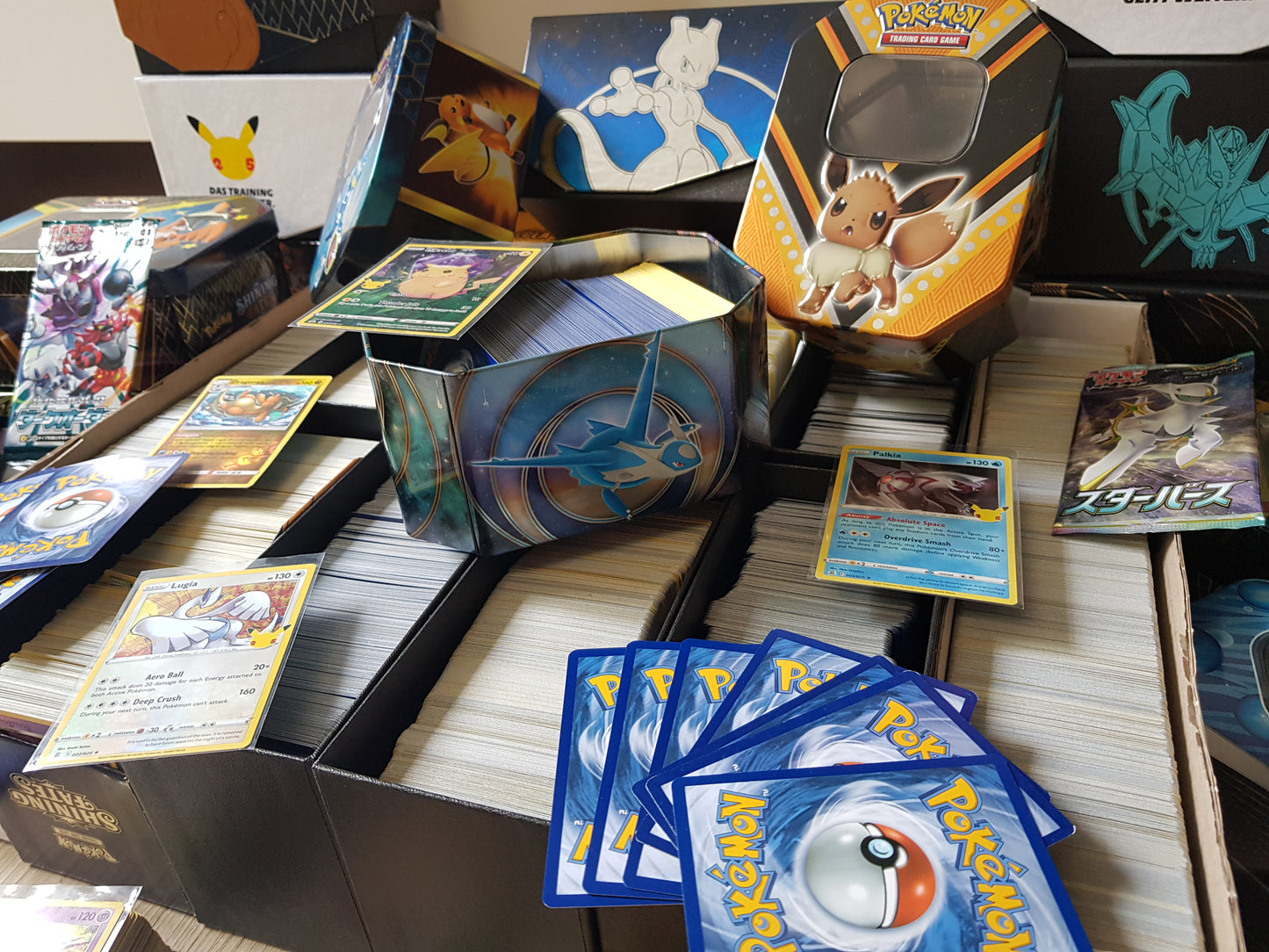 100 Pokemon Karten Sammlung / eine Holo garantiert - deutsch - Geschenkidee