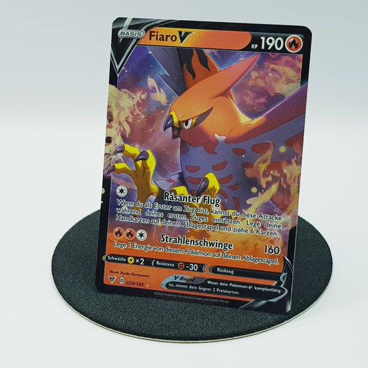 Fiaro V 029/185 ultra rare holo Fullart - Farbenschock 2020 DE Pokemon