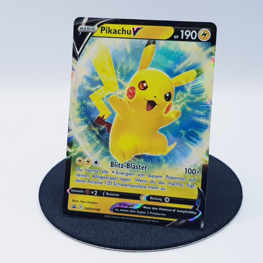 Pikachu V SWSH198 rare holo Black Star Promos 2022 DE Pokemon